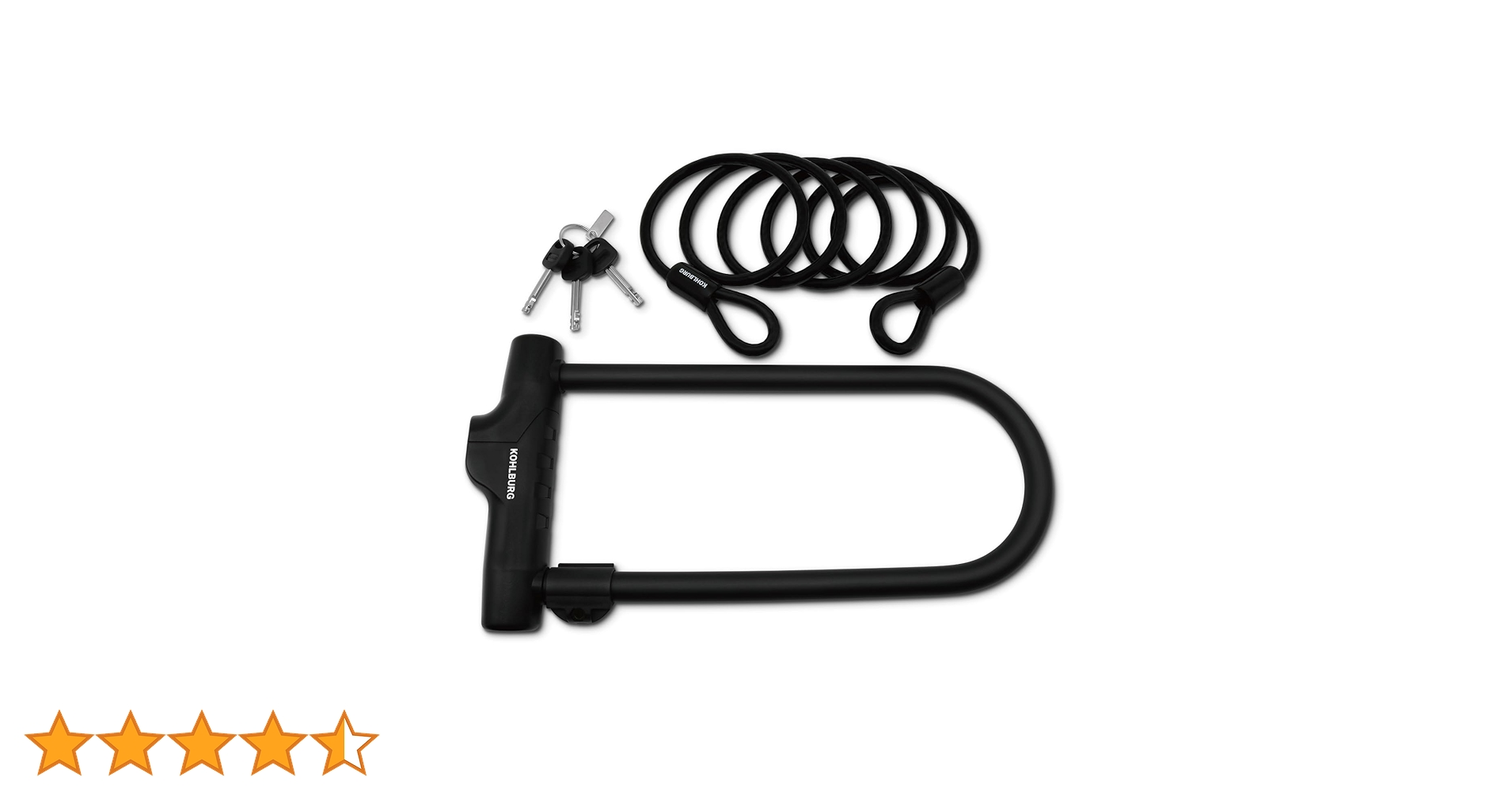 Dケイユウ！ Amazon.co.jp: KOHLBURG U字ロック バイクロック 自転車ロック U